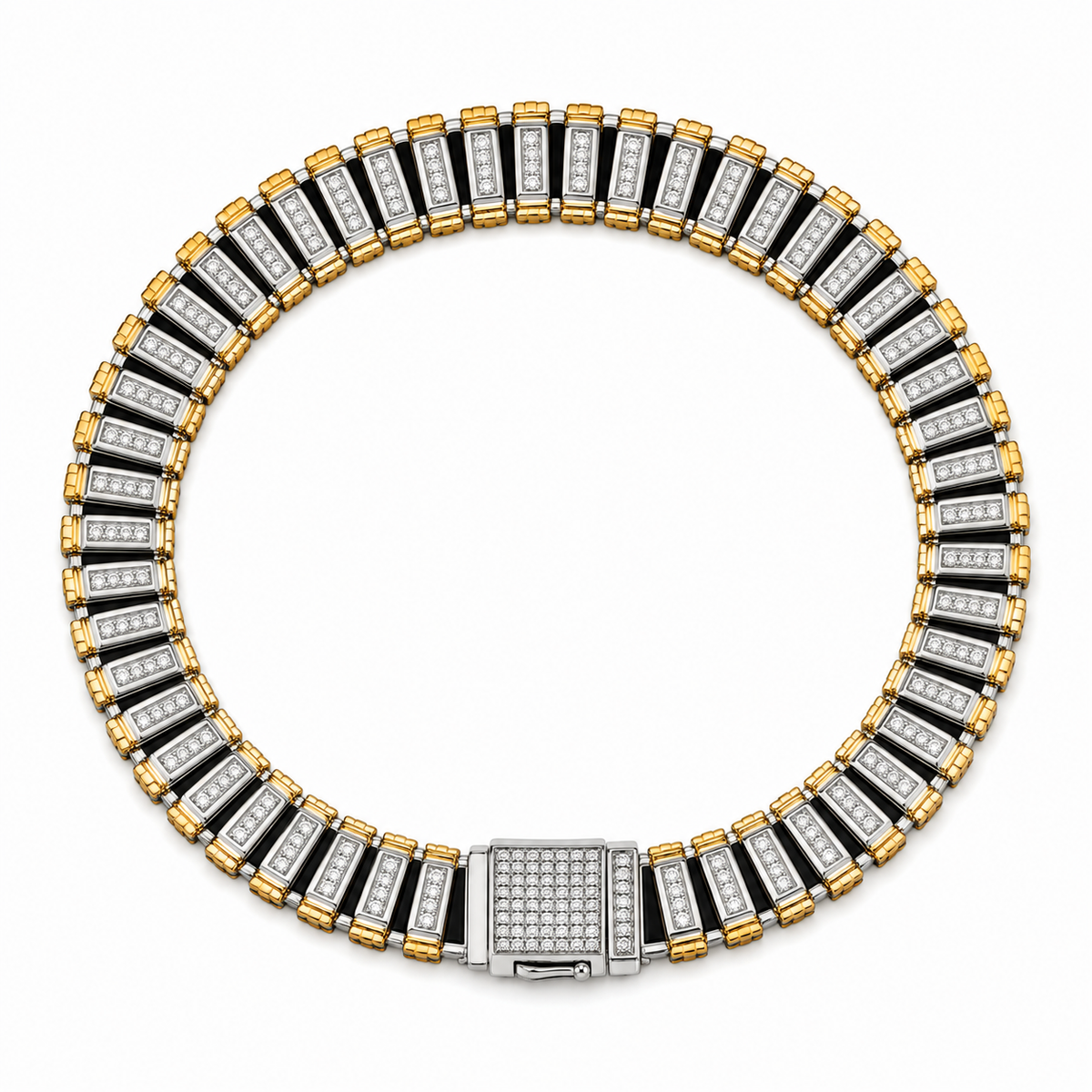 Crest Bar Bracelet