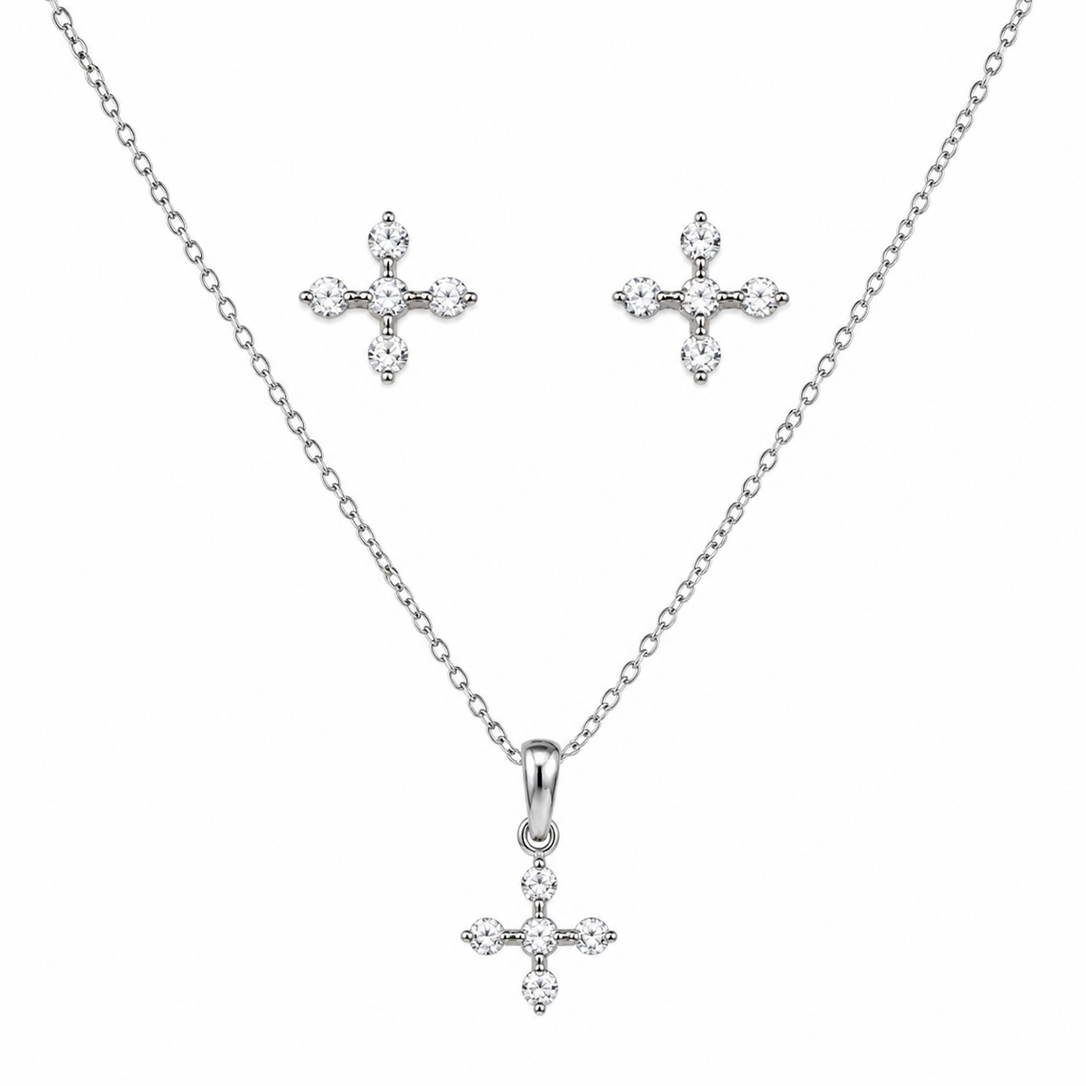 Astra Cross Jewellery Set