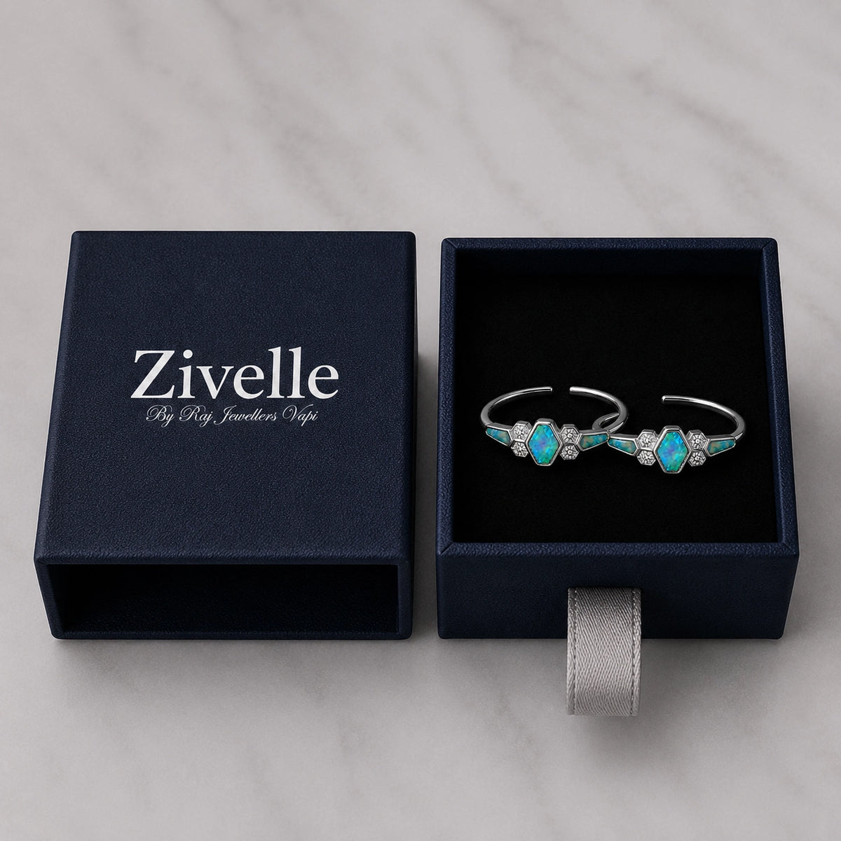 Enamel Toe Ring